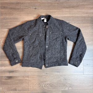 Liz Claiborne Charcoal Wool Blend Jacket Women’s small